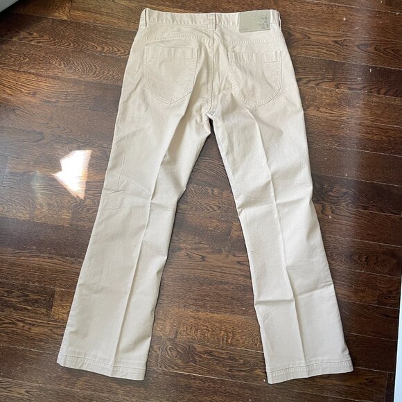 MEC Mountain Equipment Coop Woman's Tan Casual Flared Pants-Sz. 10 - Picture 3 of 12